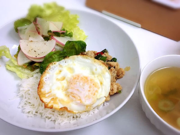 新春♡クレニオセミナーはじめ！ 今回の賄いは、ガパオライス♪