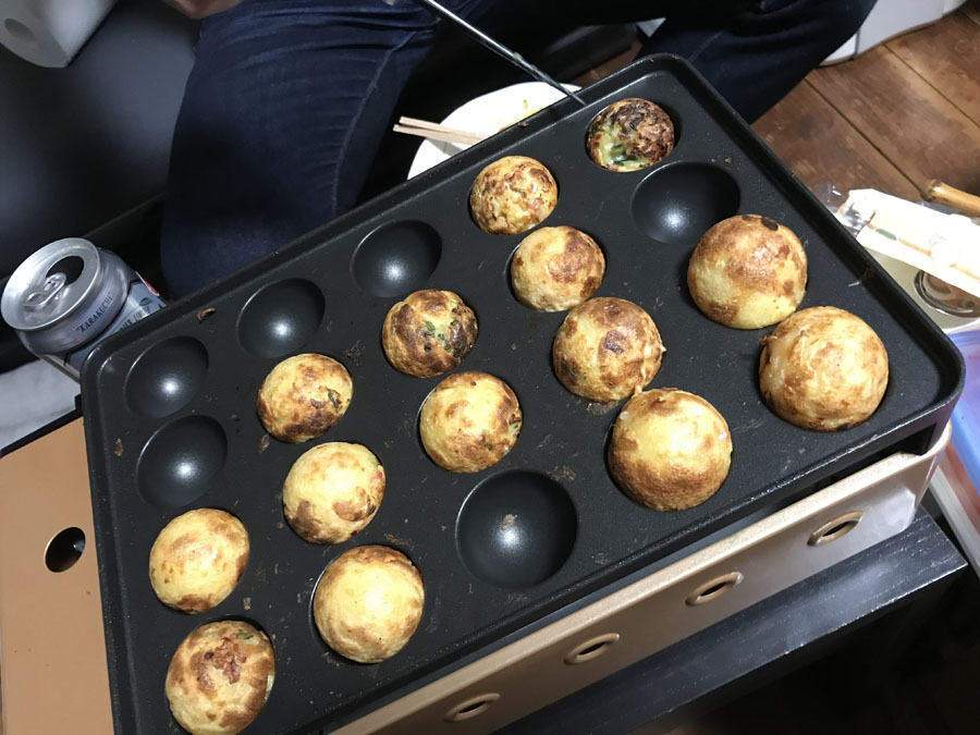 クレニオセラピー研究会 ＜まかないは、たこ焼き♬＞